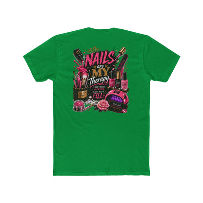 Nails Are My Therapy T-Shirt — Nail Tech & Manicurist Graphic Tee
