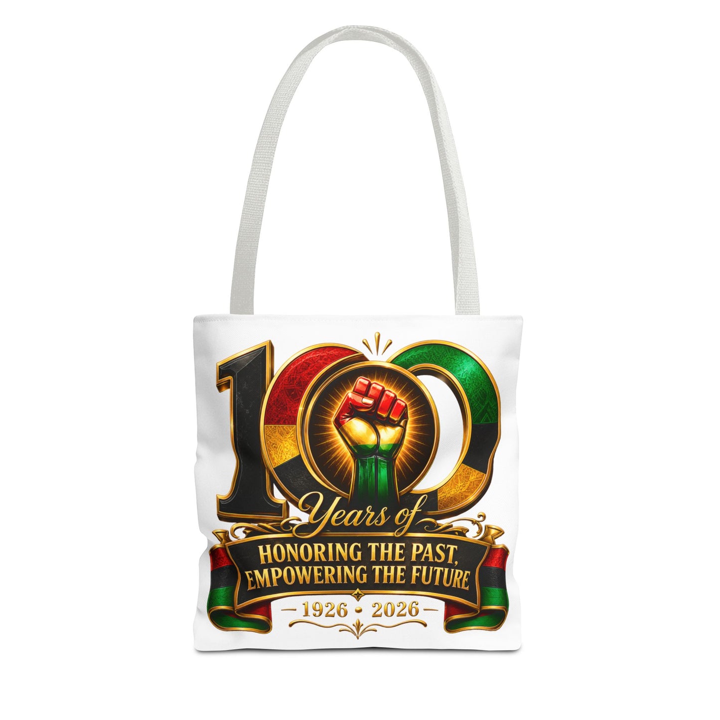100 Years Commemorative Tote Bag — "Honoring the Past, Empowering the Future" (1926–2026)