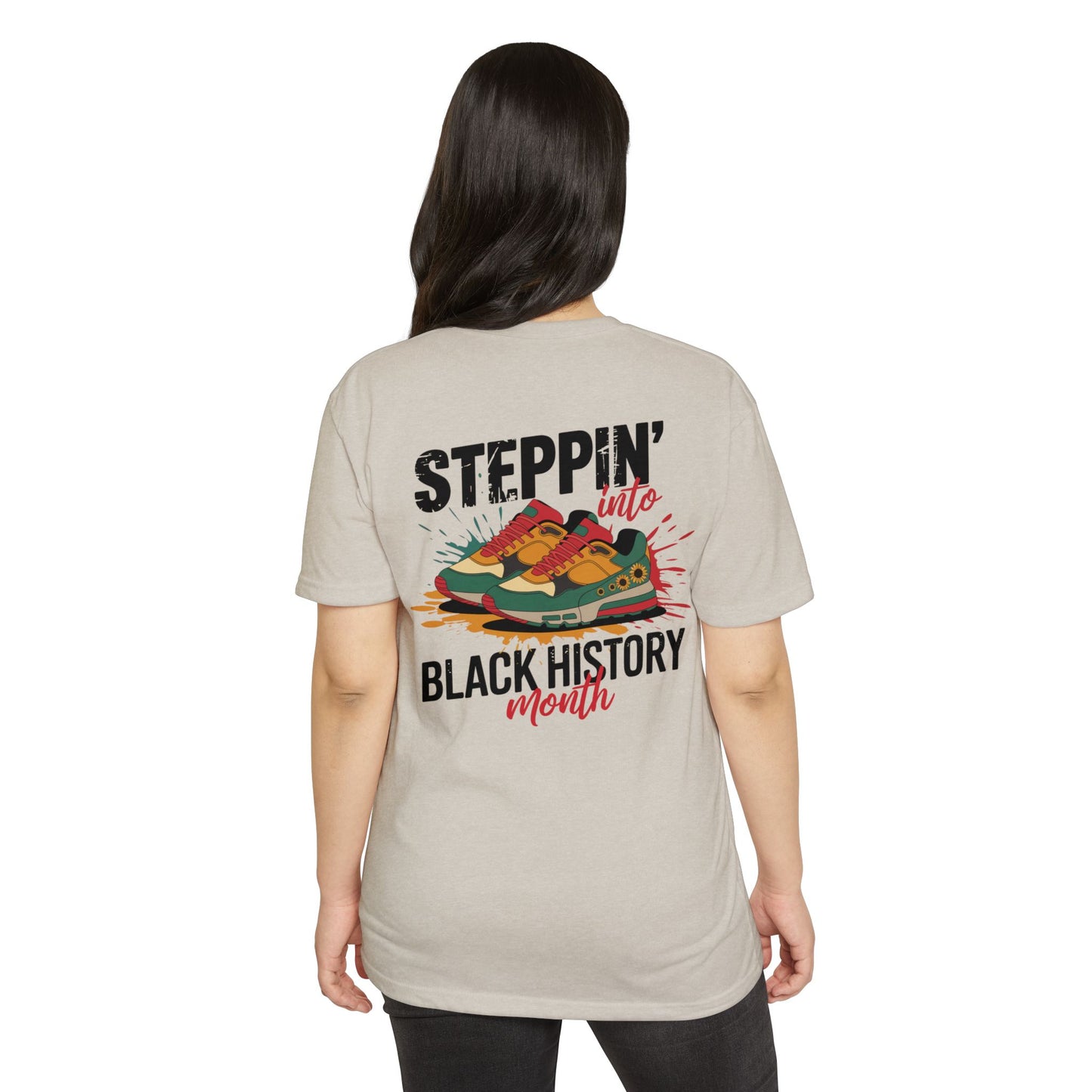 Steppin' Into Black History Month T-Shirt