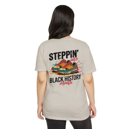 Steppin' Into Black History Month T-Shirt