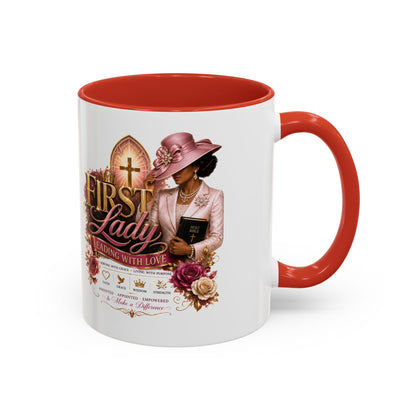 First Lady Church Coffee Mug — Inspirational Faith & Sunday Best Design