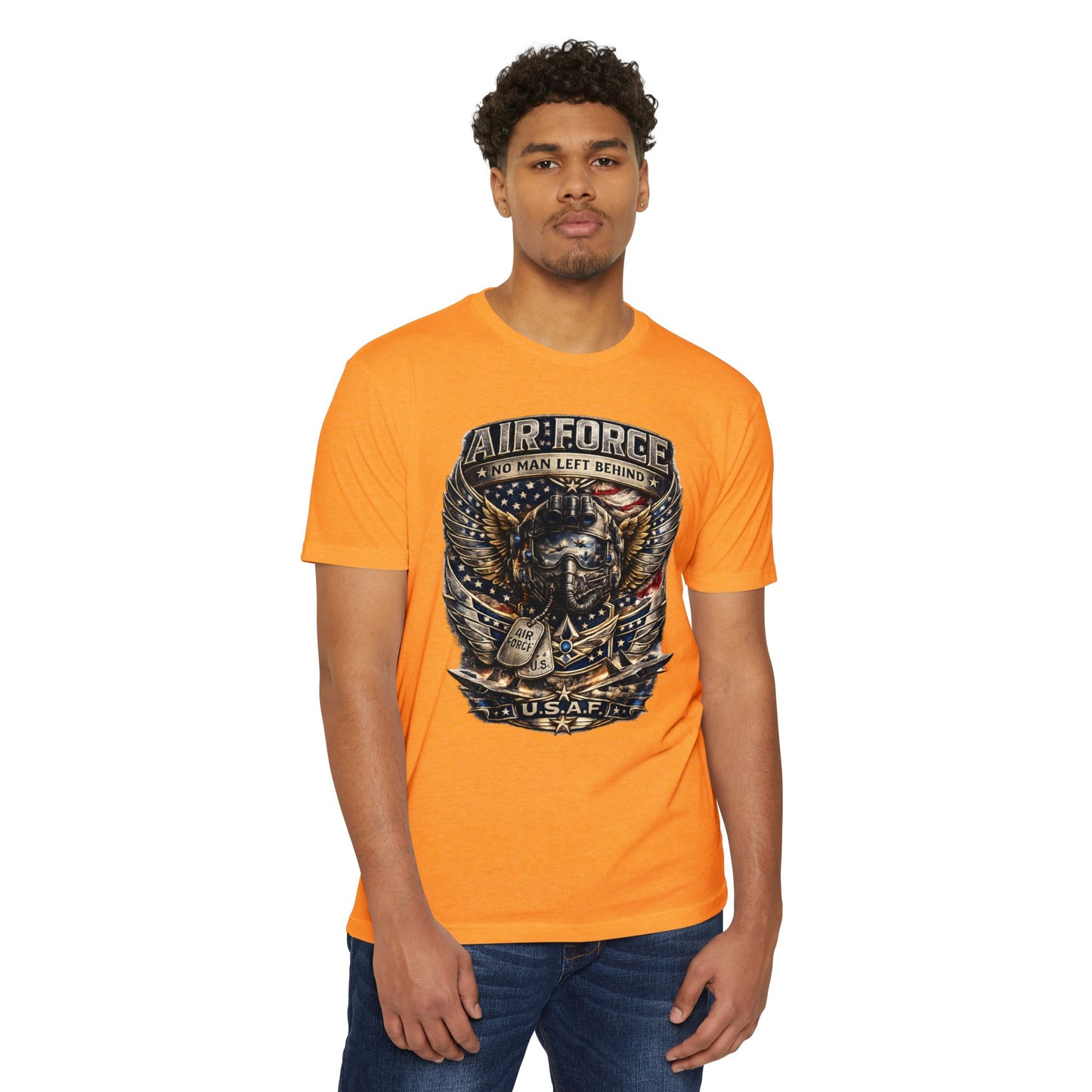 Air Force "No Man Left Behind" Graphic T-Shirt