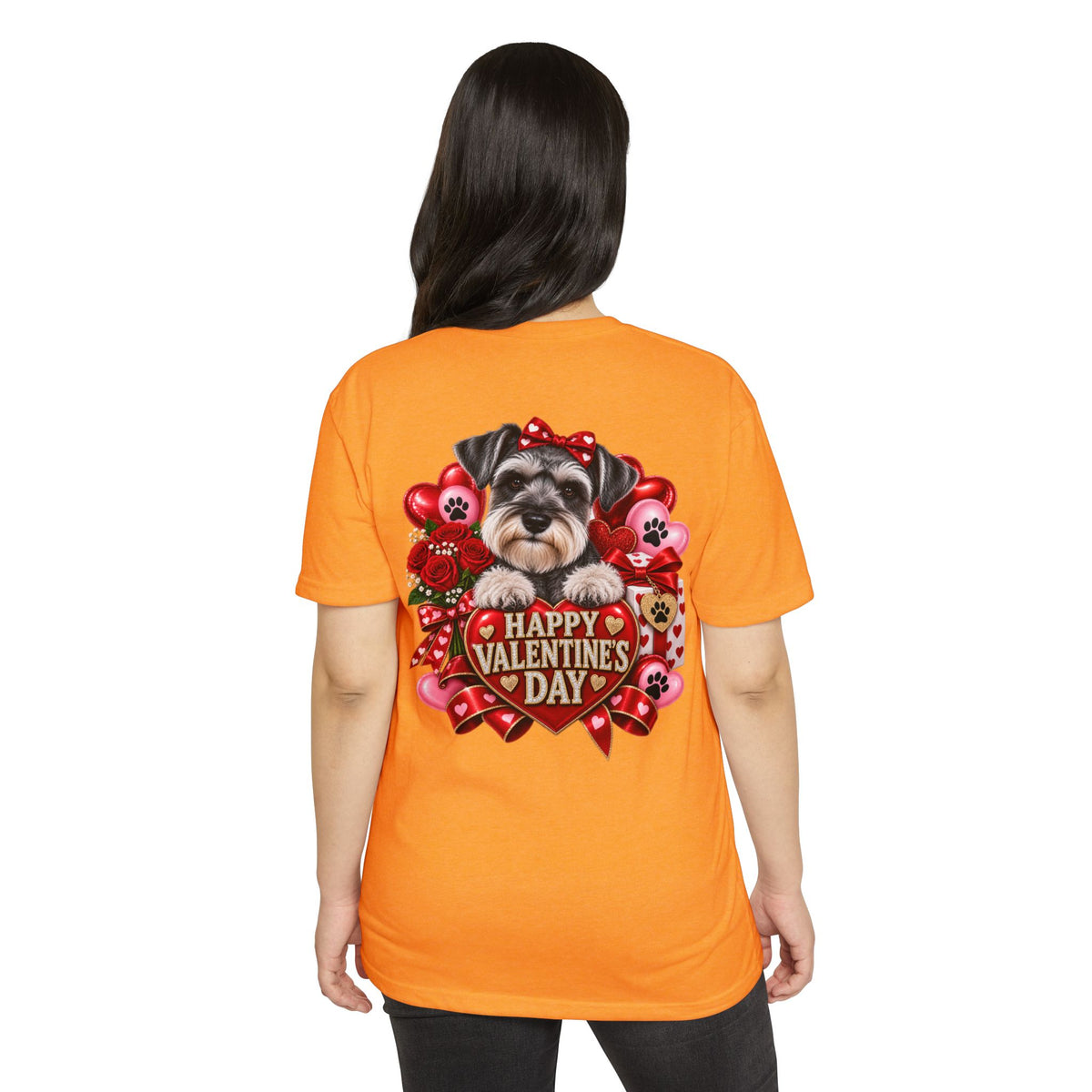 Valentine's Day Schnauzer T-Shirt