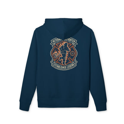 Veteran Fighter Hoodie – Established Legend Retro Firefighter Design