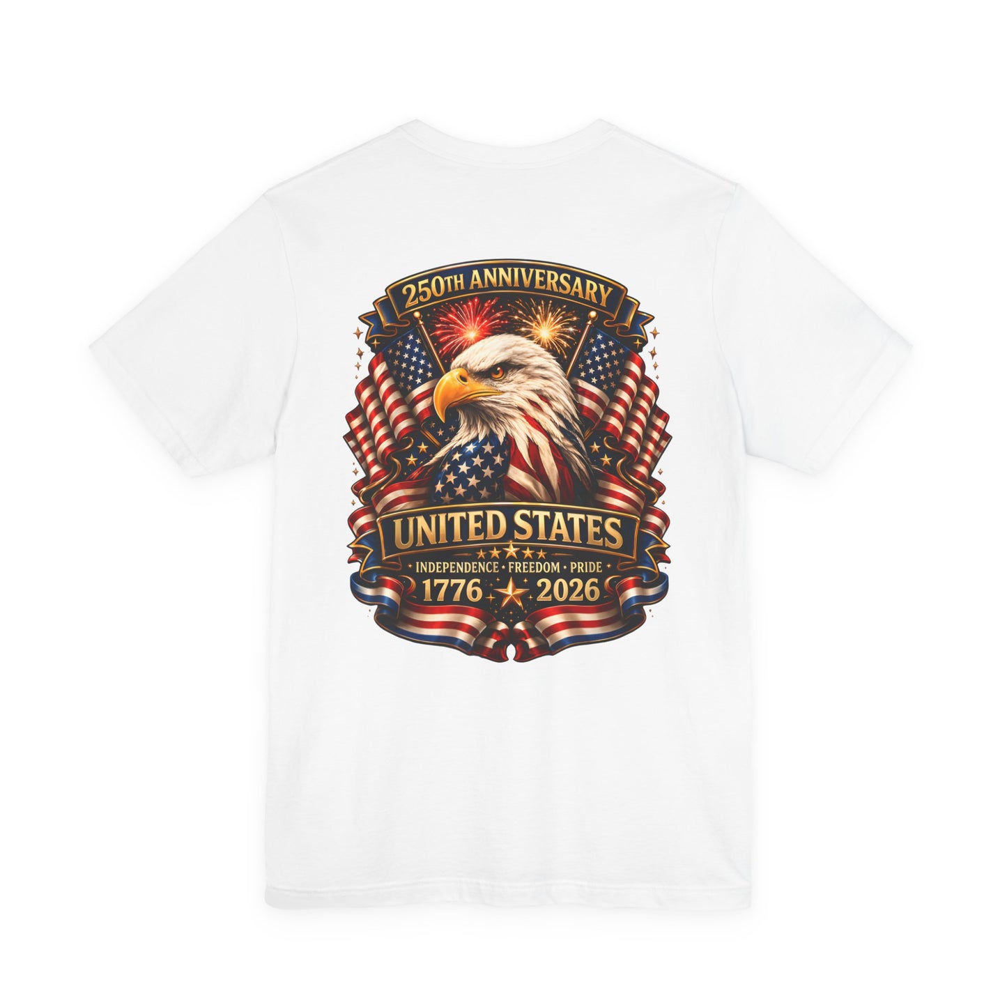 1776–2026 United States 250th Anniversary Eagle T-Shirt