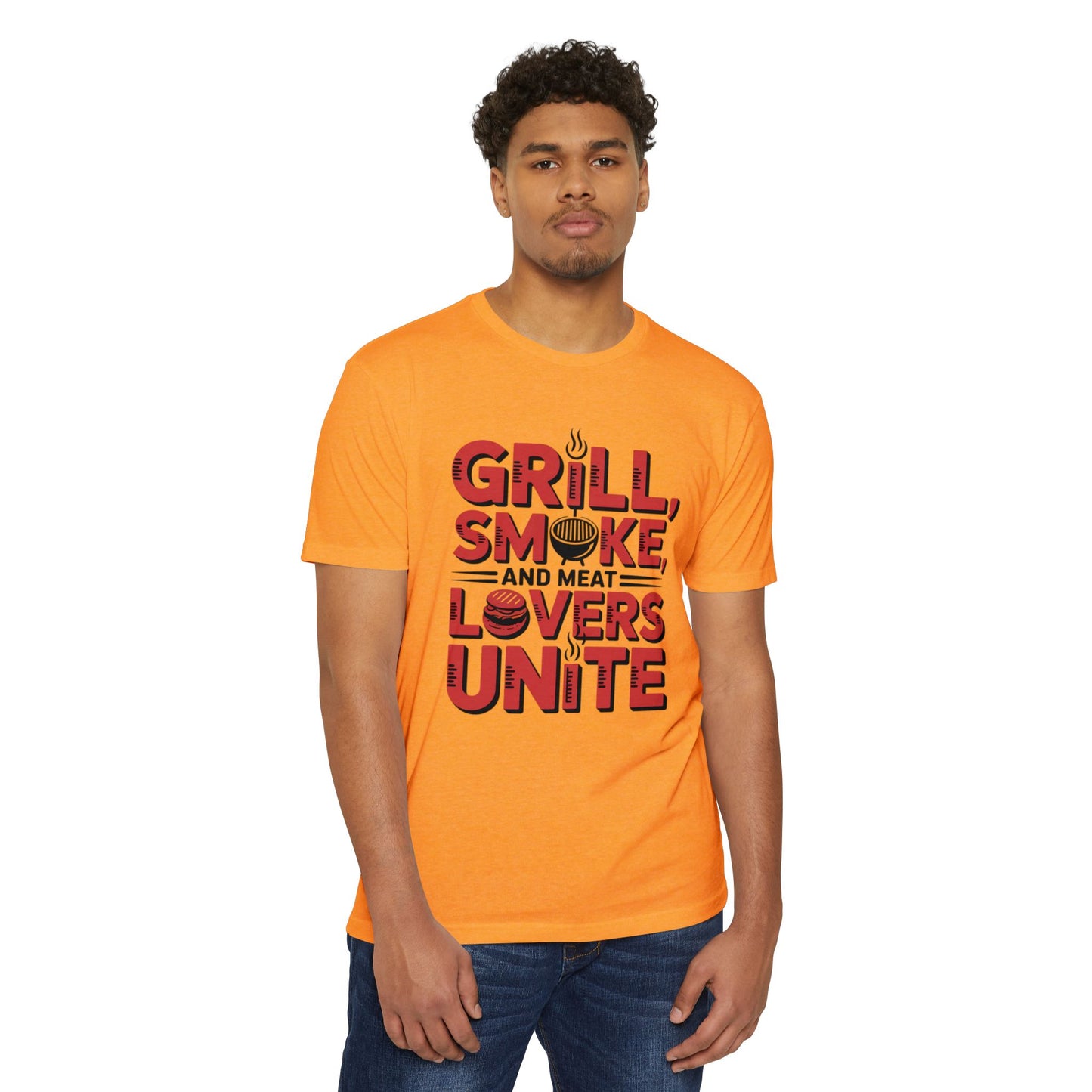 Grill, Smoke and Meat Lovers Unite T-Shirt
