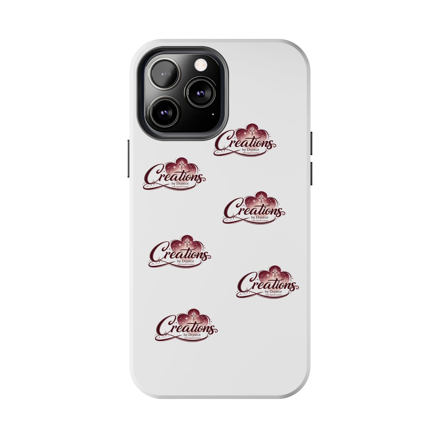 Logo Pattern Tough Phone Case — Creations Repeat Design