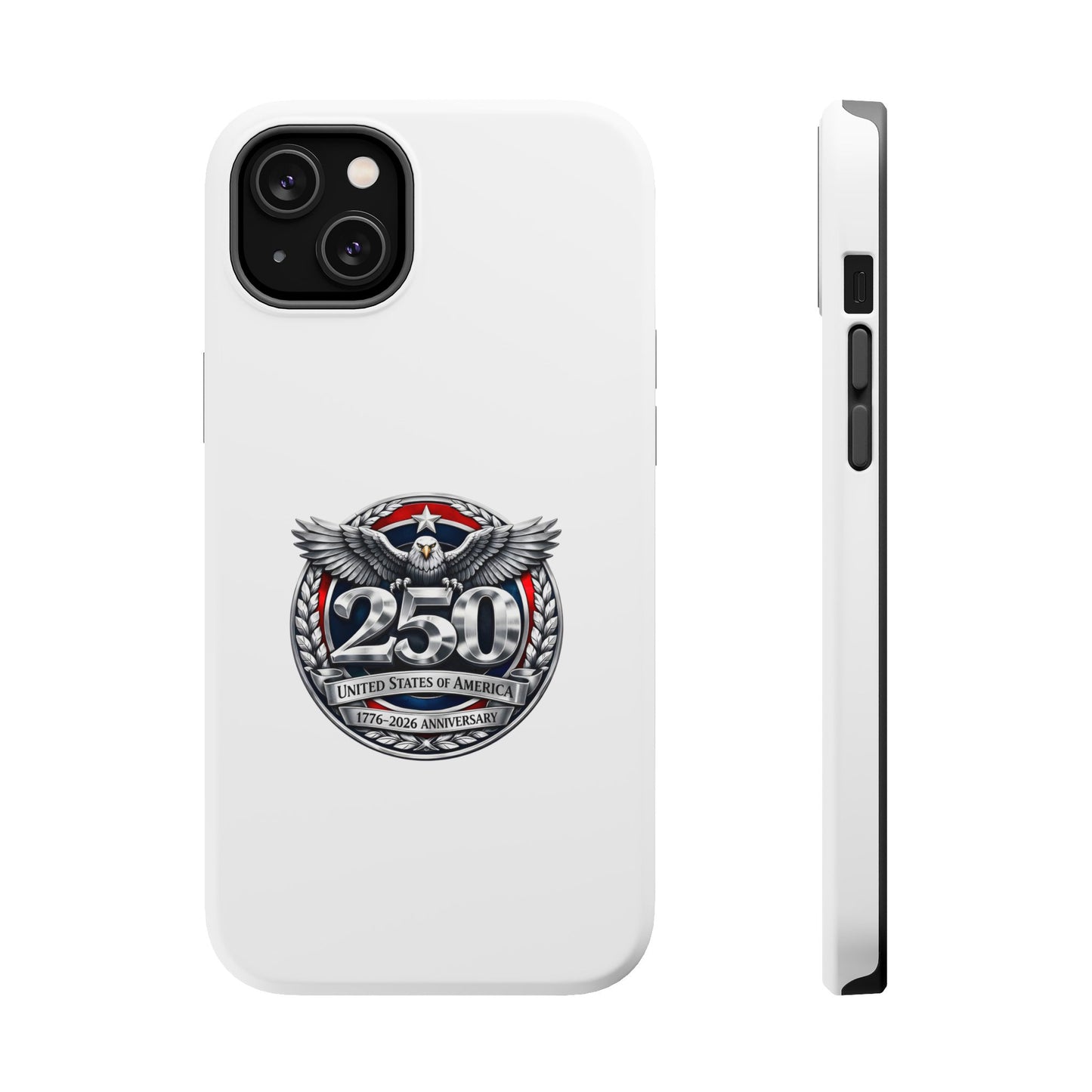 iPhone Magnetic Impact Case — 250th Anniversary Eagle Badge Design