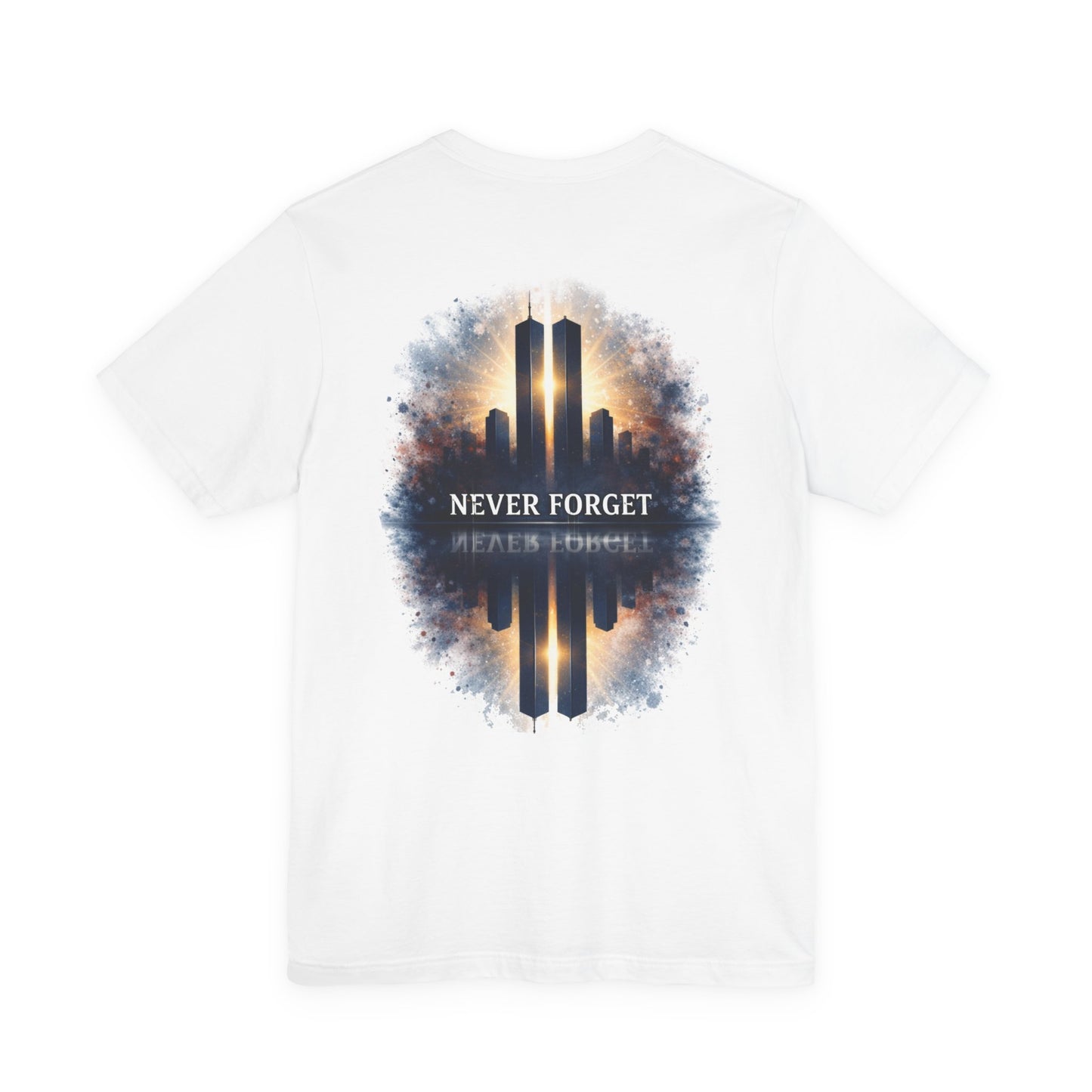 9/11 Never Forget Tee — World Trade Center Memorial Shirt