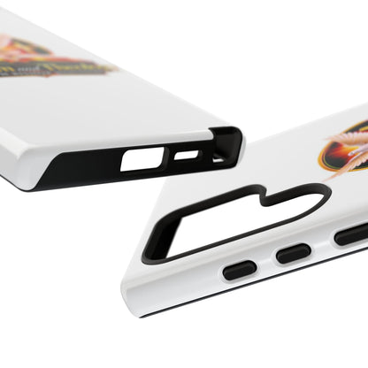 Wisdom and Theology Phone Case — Christian Dove & Cross Protective Tough Case