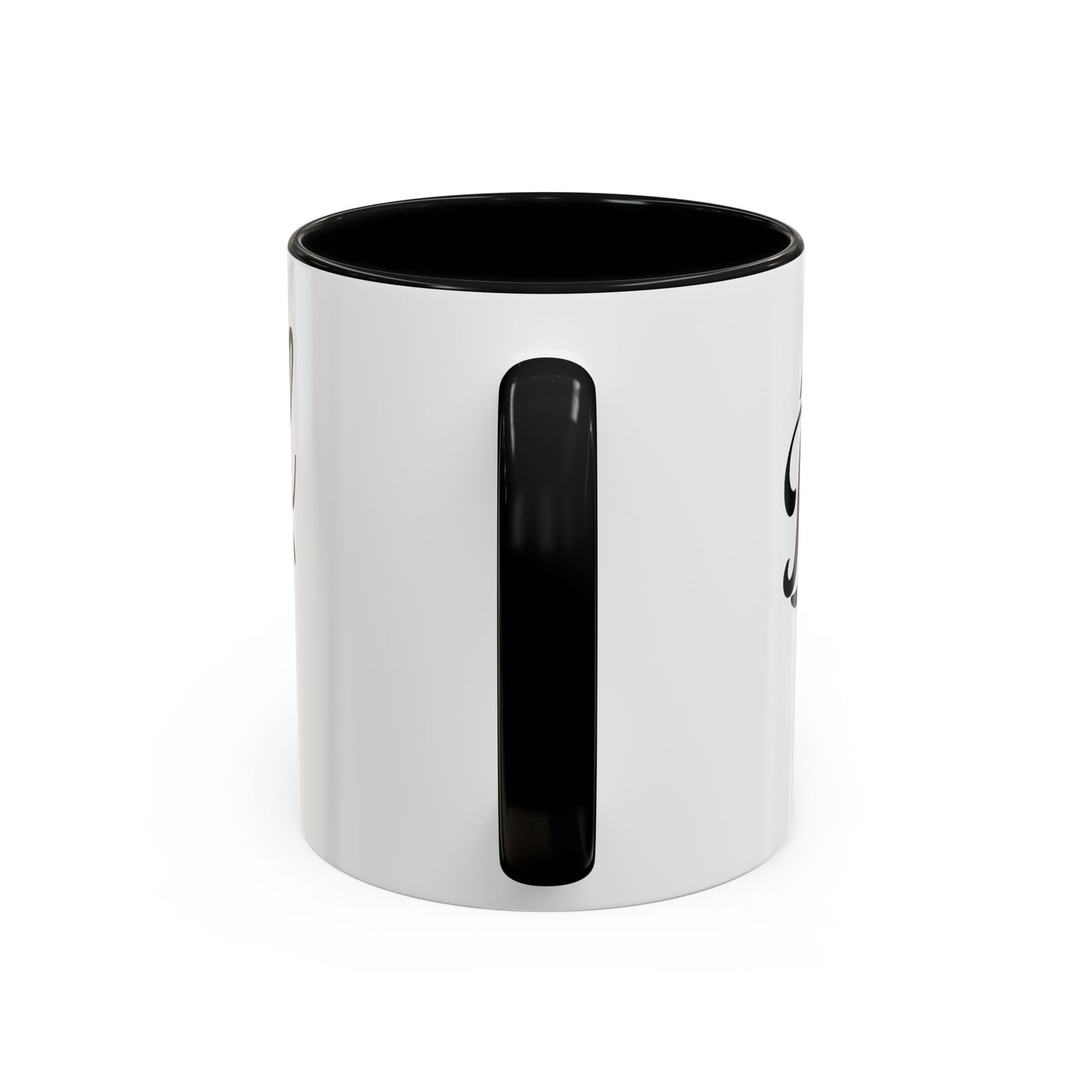 Best Dad Ever Accent Coffee Mug — Black Handle & Inner Rim, Father's Day Gift (11oz & 15oz)