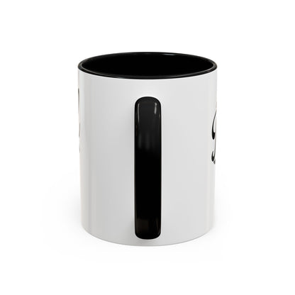 Best Dad Ever Accent Coffee Mug — Black Handle & Inner Rim, Father's Day Gift (11oz & 15oz)