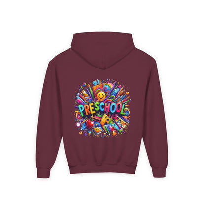 Preschool Kids Hoodie — Colorful Back-to-School Preschool Design