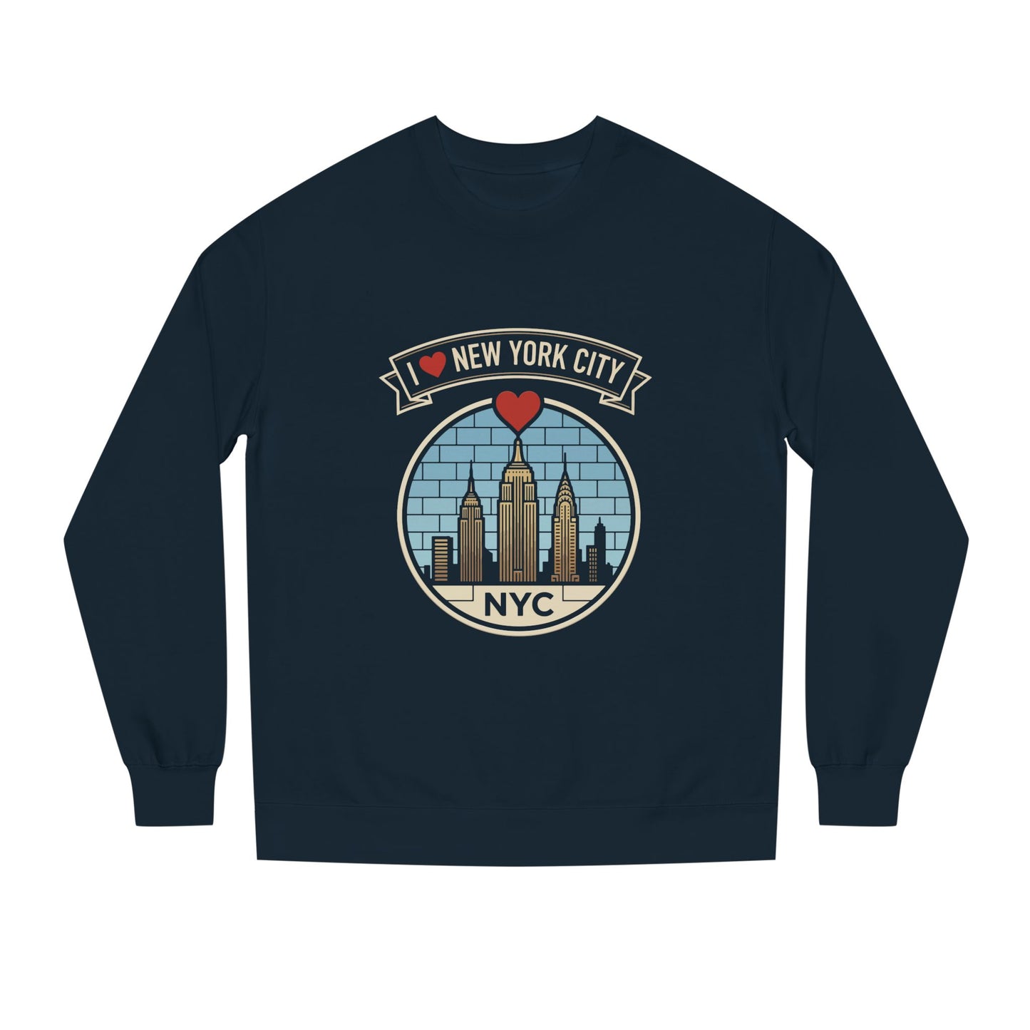NYC Skyline Sweatshirt — I  New York City Crewneck