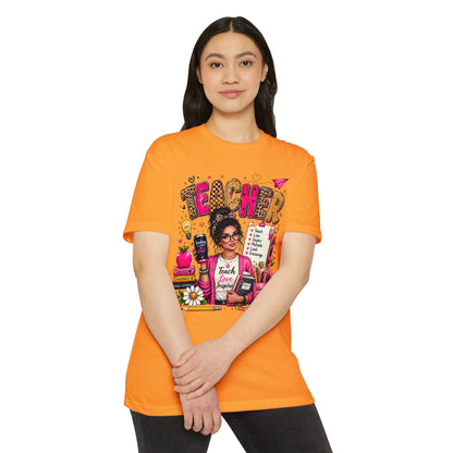 Teacher Graphic T-Shirt — Teach, Love, Inspire Design