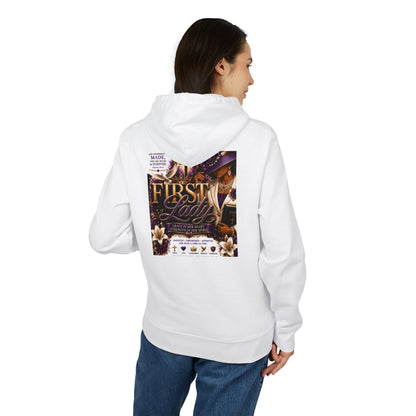 First Lady Event Hoodie — Elegant Floral Celebration Pullover