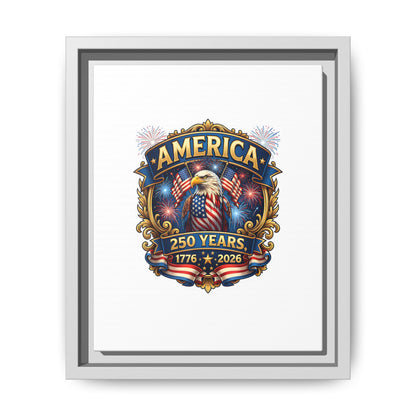 Matte Canvas, Framed (Multi-color)