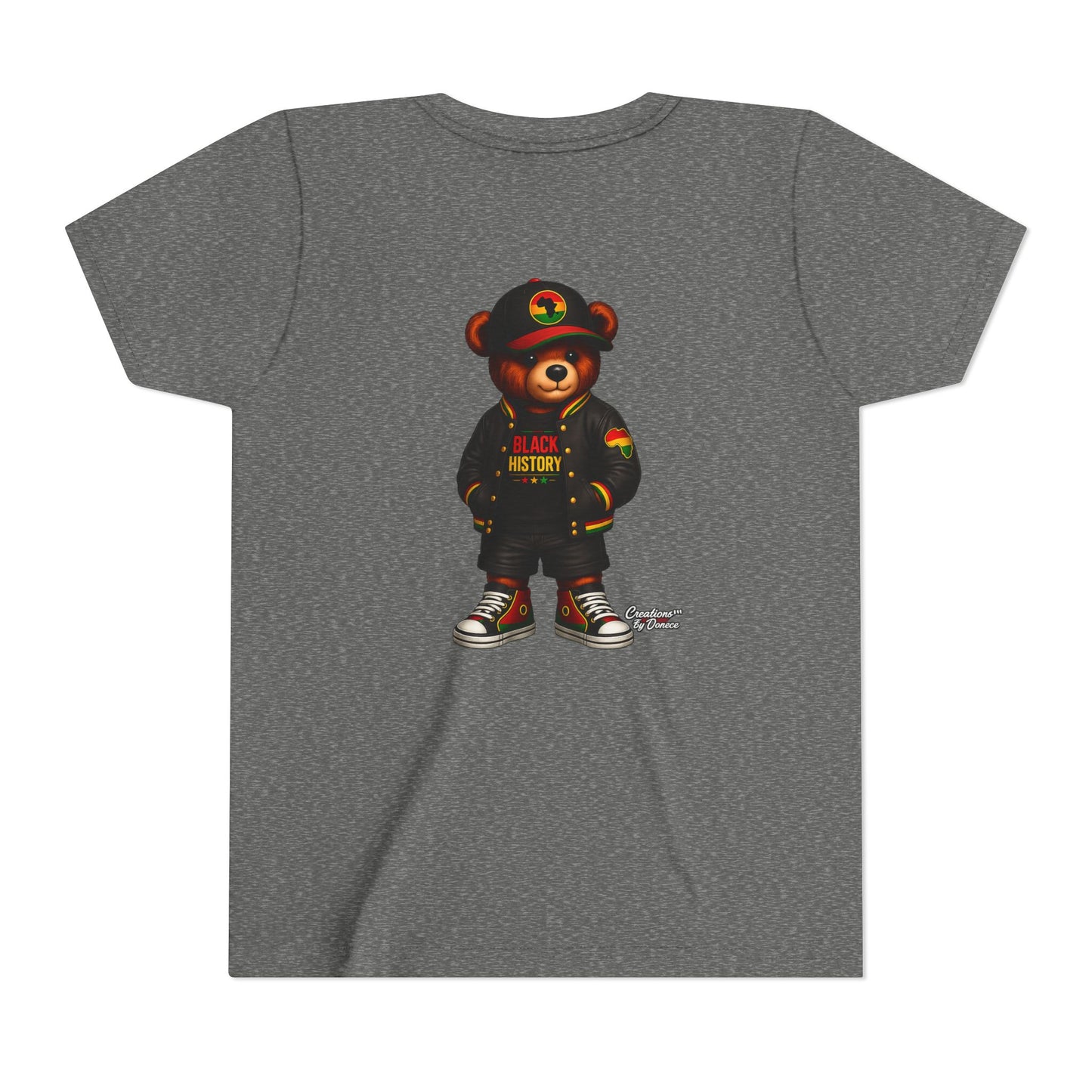 Kids 'Black History' Streetwear Bear Tee
