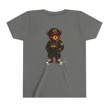 Kids 'Black History' Streetwear Bear Tee