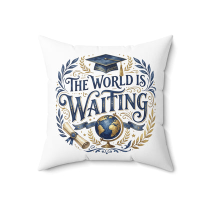 Spun Polyester Square Pillow