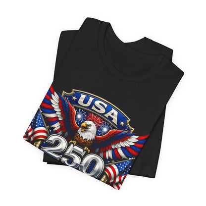 USA 250th Eagle T-Shirt — 1776–2026 Patriotic American Independence Tee