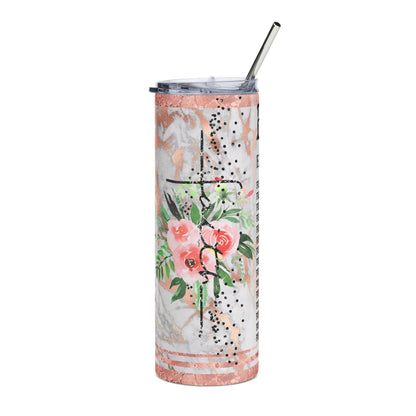 Bible Stainless Steel Tumbler 20oz Christian Travel Mug
