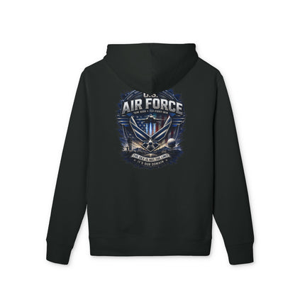 Air Force Emblem Hoodie — Military Wings Graphic Pullover