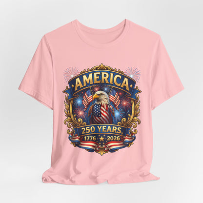 America 250th Anniversary T-Shirt — 1776–2026 Patriotic Eagle Tee