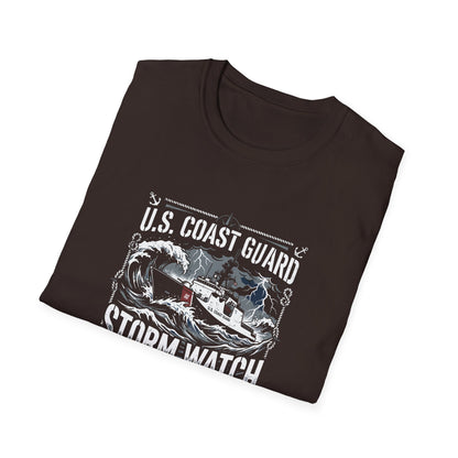 U.S. Coast Guard  Storm Watch Semper Paratus T-Shirt