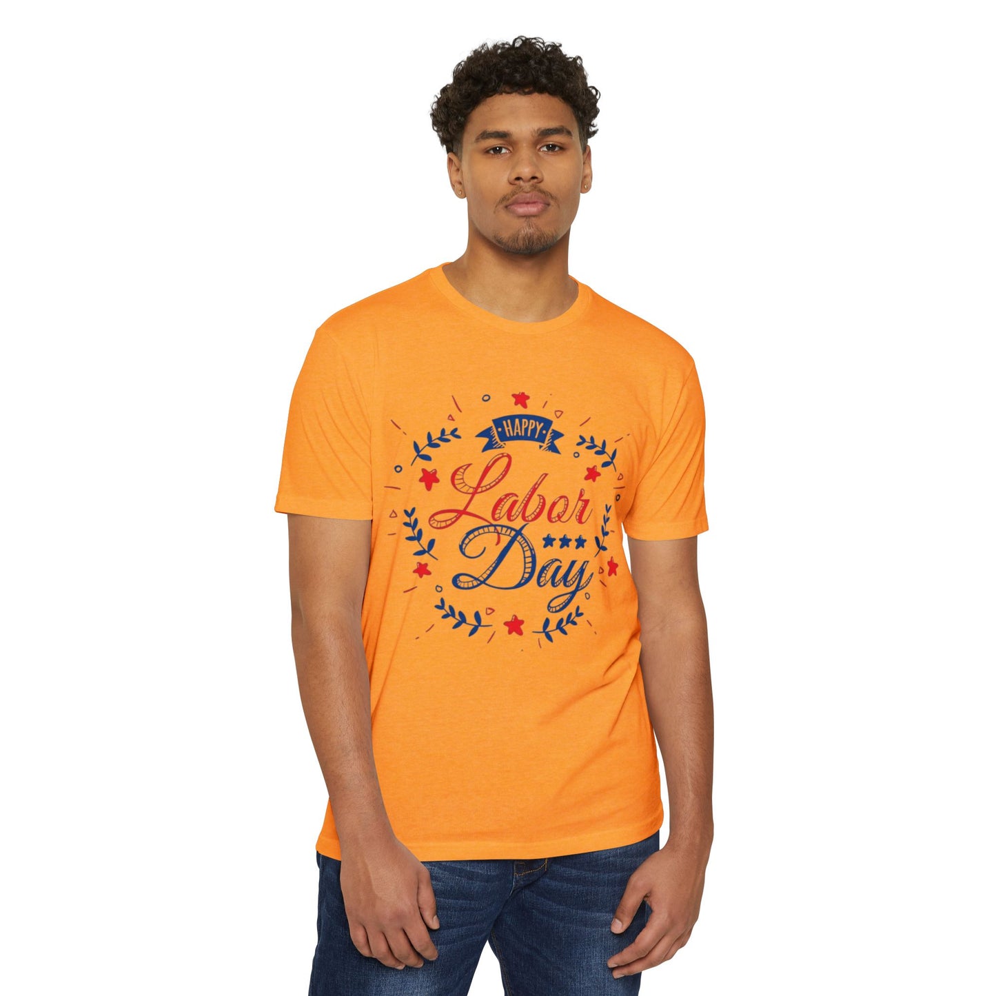 Labor Day T-Shirt – "Happy Labor Day" Patriotic Holiday Tee