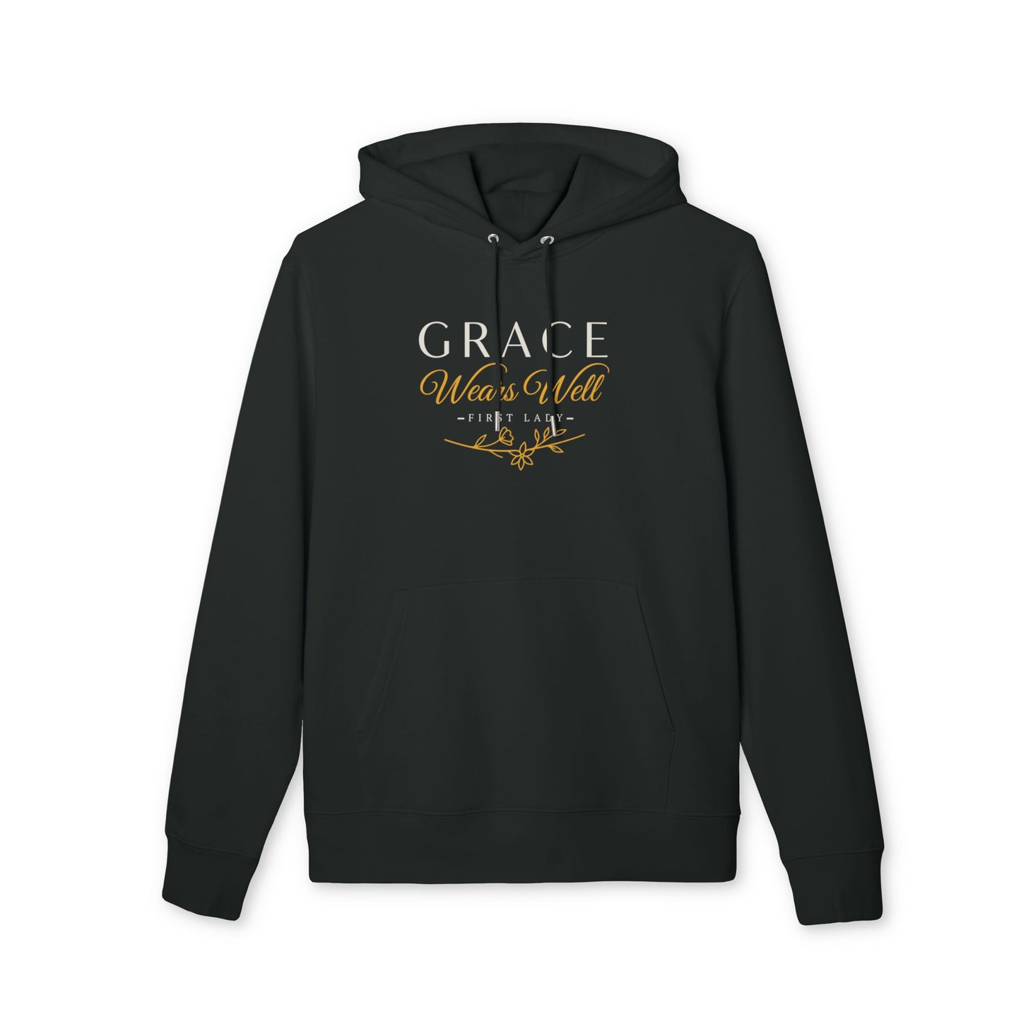 Grace Wears Well Hoodie — Inspirational Christian Faith Pullover