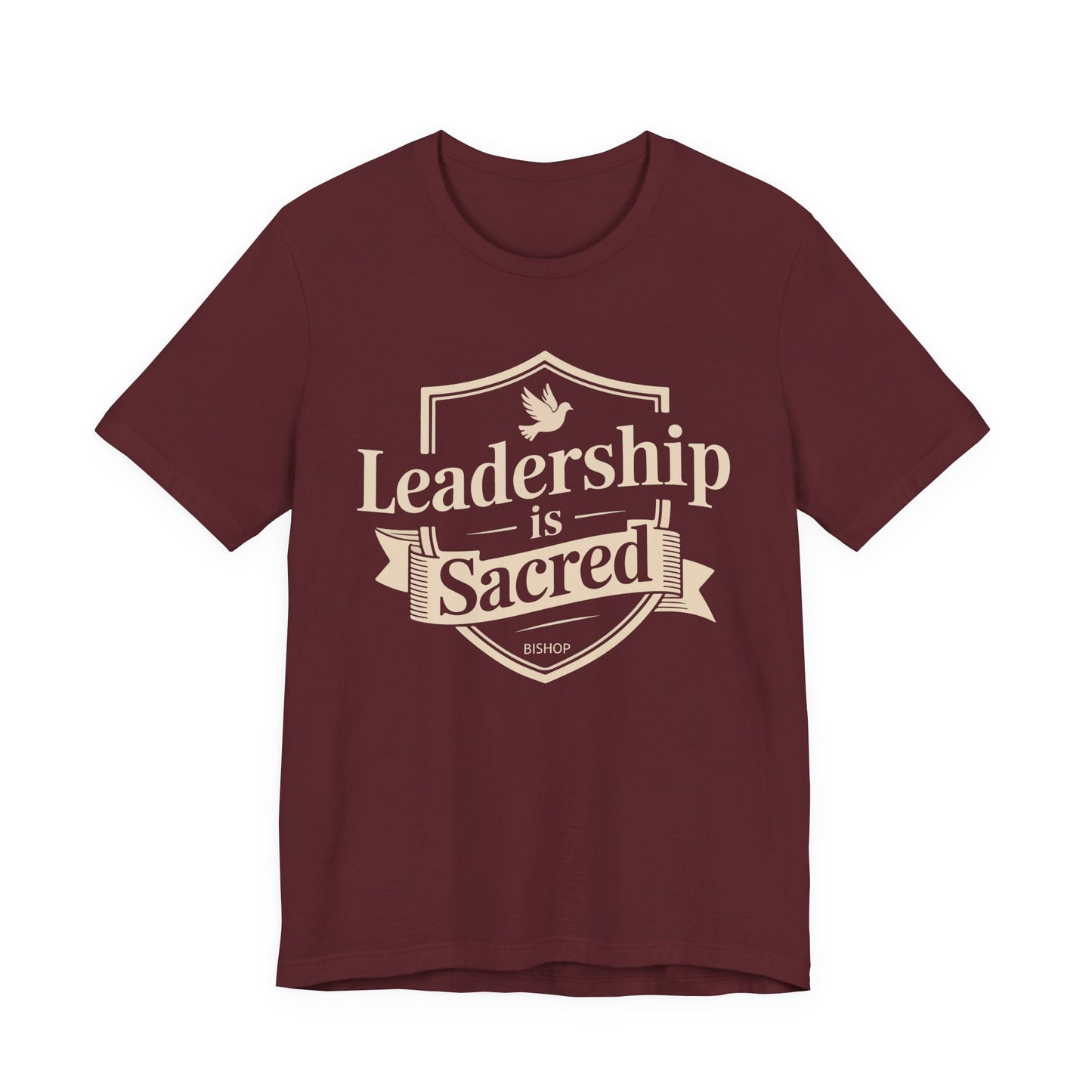 Leadership Is Sacred T‑Shirt — Inspirational Faith-Based Leadership Tee