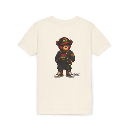 Kids 'Black History' Streetwear Bear Tee