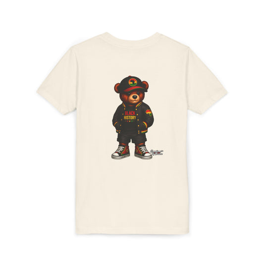 Kids 'Black History' Streetwear Bear Tee