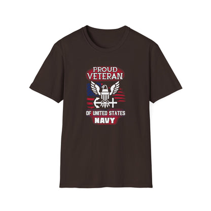 Proud Veteran of United States Navy T-Shirt