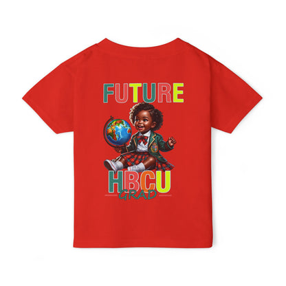 Future HBCU Grad Toddler T‑Shirt — Cute African American Kid, Back‑to‑School Gift