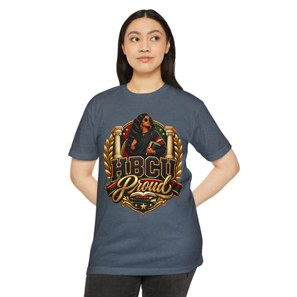 HBCU Proud T-Shirt — Black Graduate Crest Tee