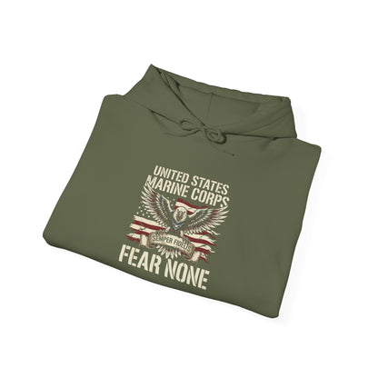 United States Marine Corps Fear None  Hoodie