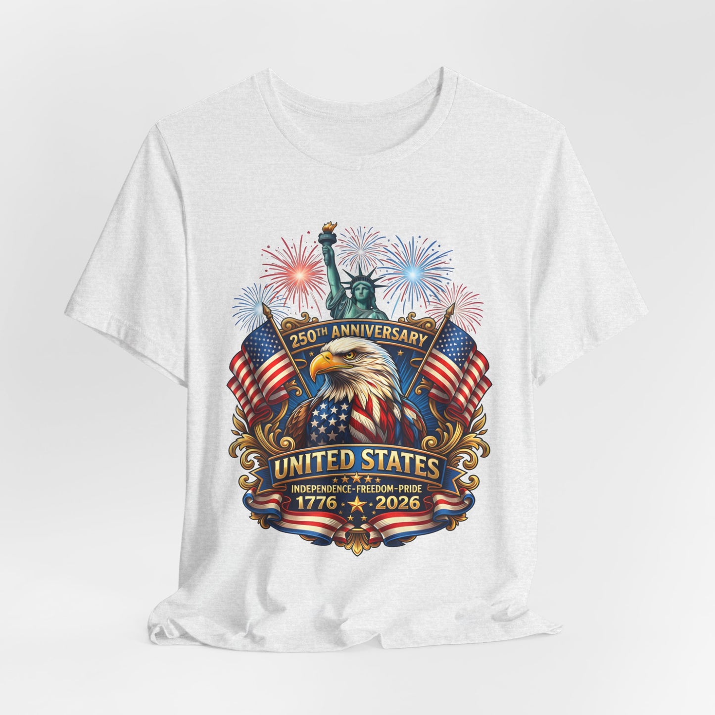 250th Anniversary United States Eagle T-Shirt – 1776–2026 Patriotic Tee