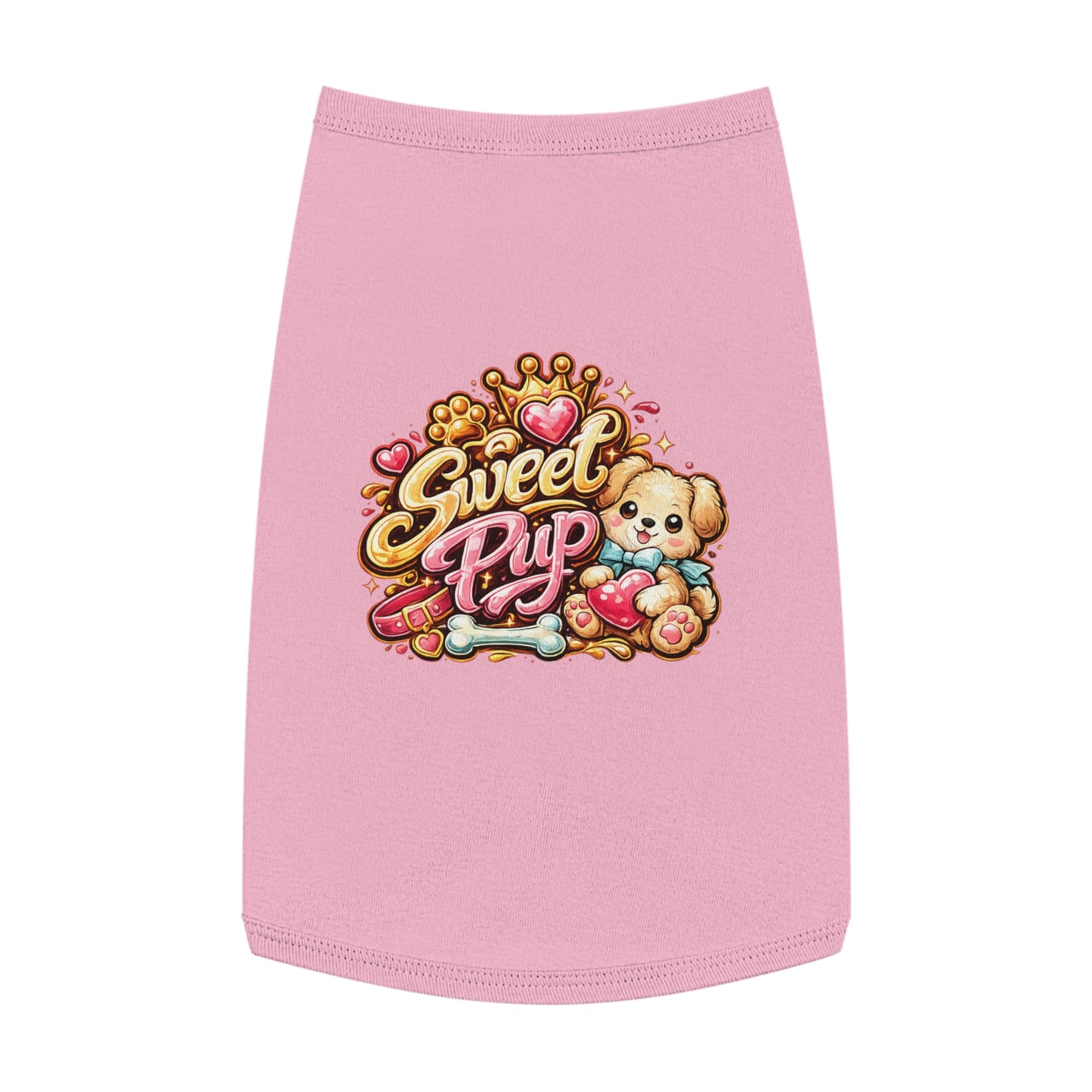 Sweet Pup Dog Tank Top — Cute Puppy Graphic Pet Tee