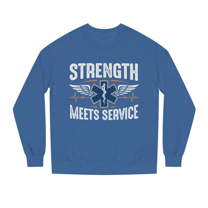 EMT Strength Meets Service Sweatshirt