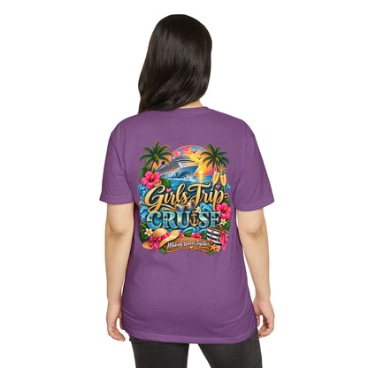 Girls Trip Cruise T-Shirt — Tropical Vacation Graphic Tee
