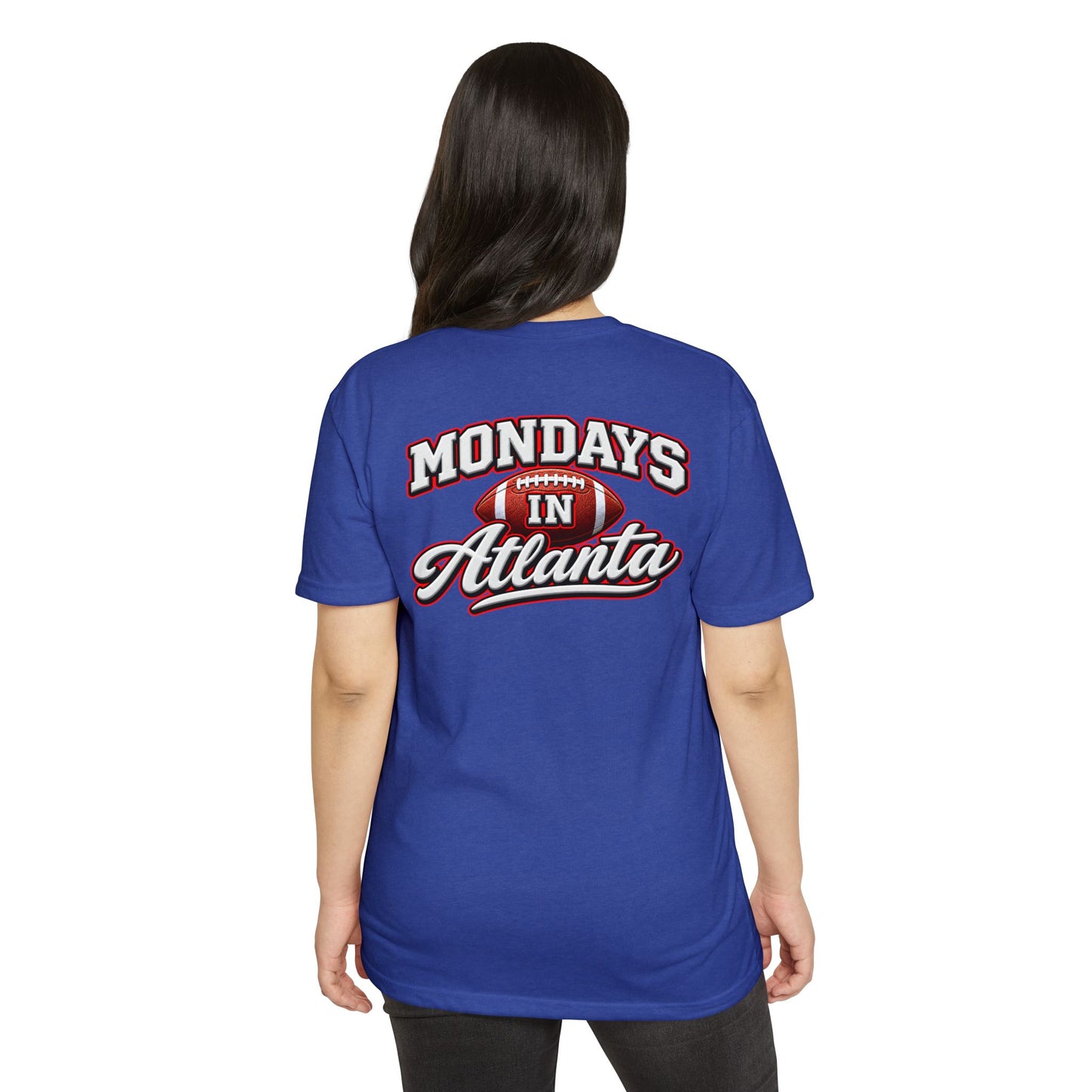 Mondays in Atlanta Football T-Shirt