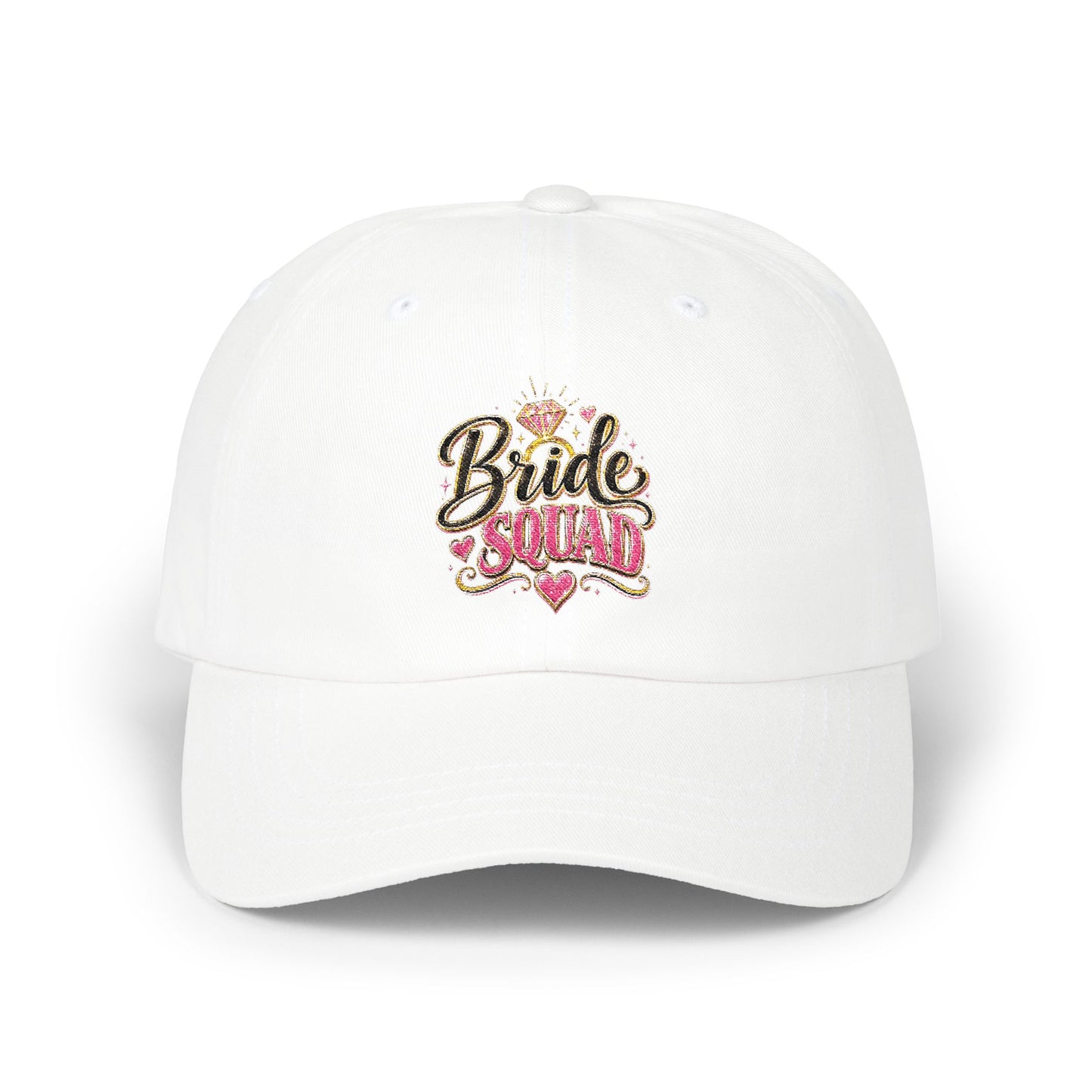 Bride Squad Dad Cap — Embroidered Bachelorette Party Baseball Hat