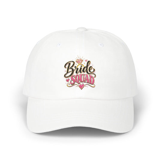 Bride Squad Dad Cap — Embroidered Bachelorette Party Baseball Hat