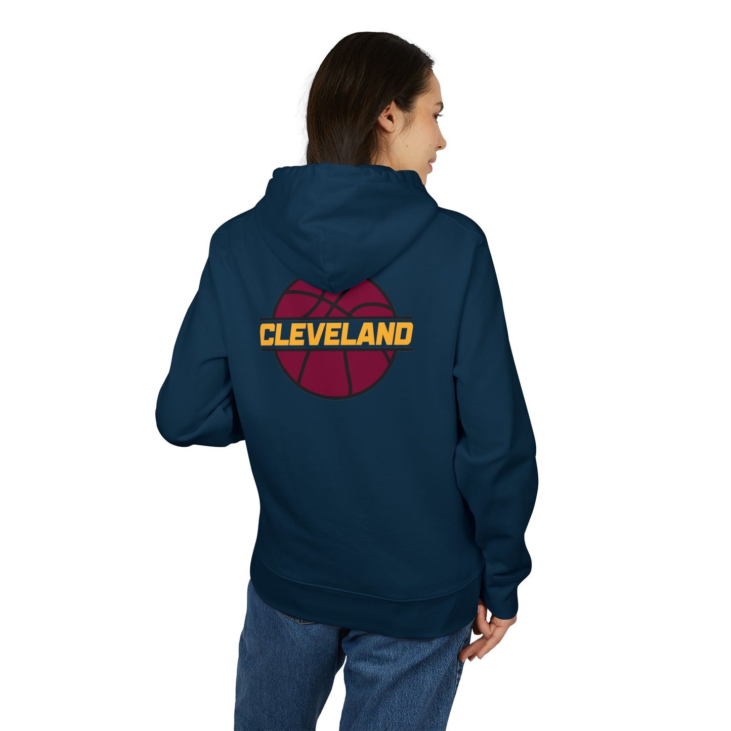 Cleveland Basketball Hoodie — Retro Logo Pullover