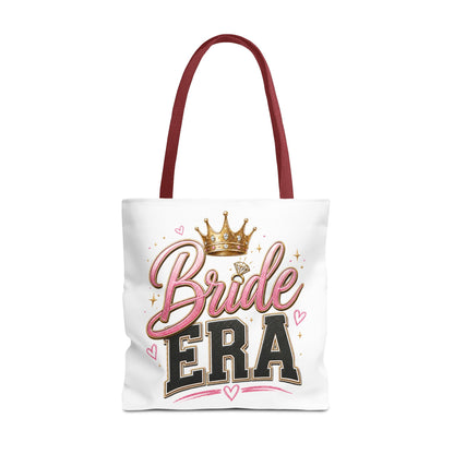 Bride Era Tote Bag — Bachelorette Bride Crown Tote for Bridal Shower & Wedding Weekend