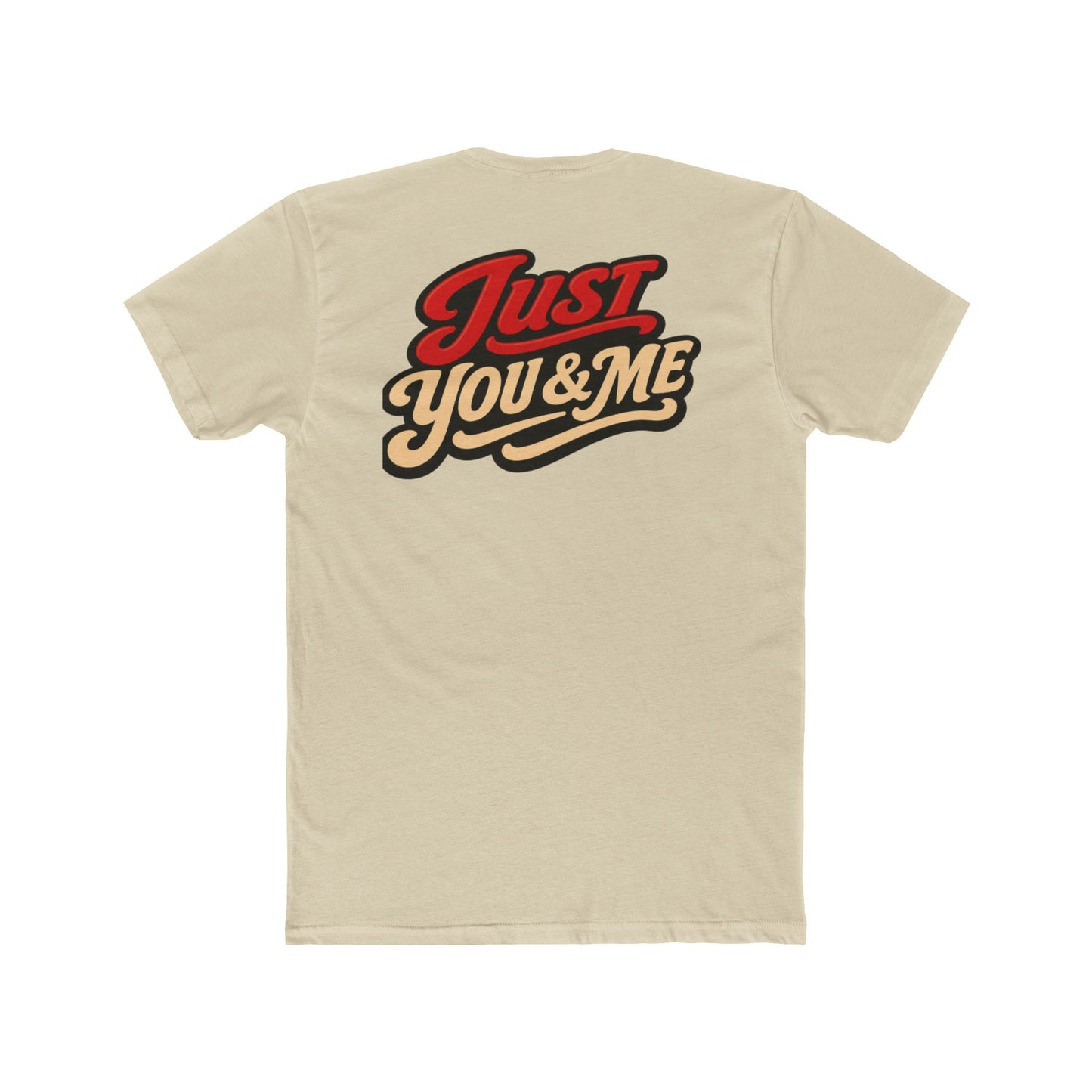 Just You & Me Graphic Tee — Retro Couples Love Shirt