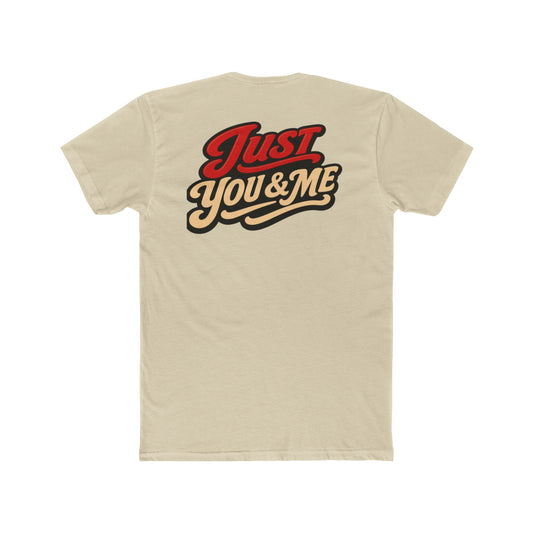 Just You & Me Graphic Tee — Retro Couples Love Shirt