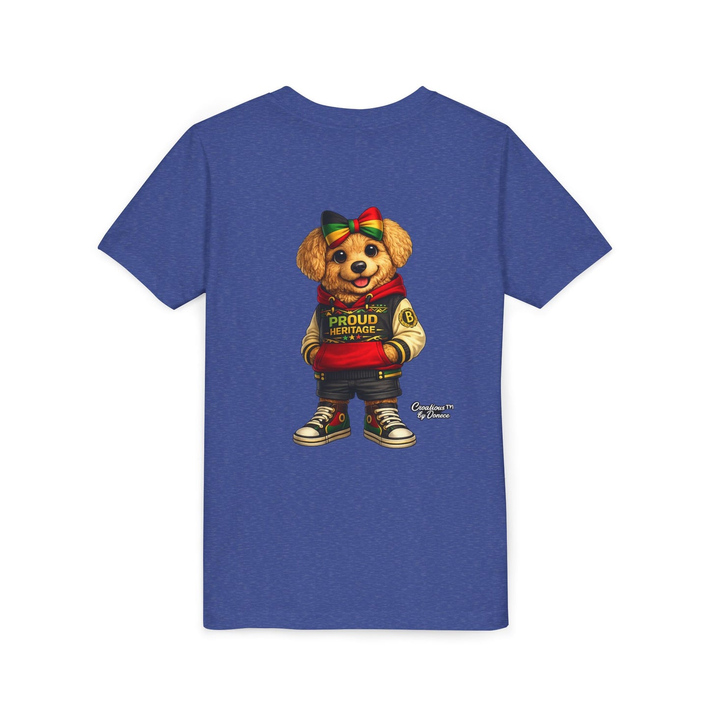 Kids Rasta Bear 'Proud Heritage' Tee